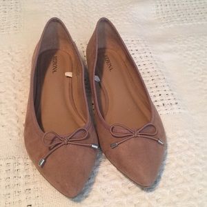 Brown Merona flats.